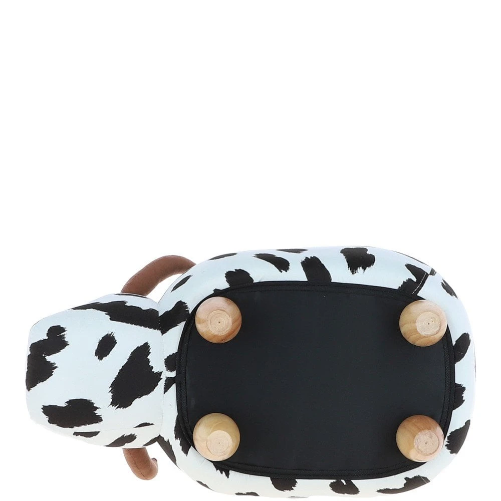 Animal Ottomans & Foot Stools Black/White CY-8001-1 NA - Image 8