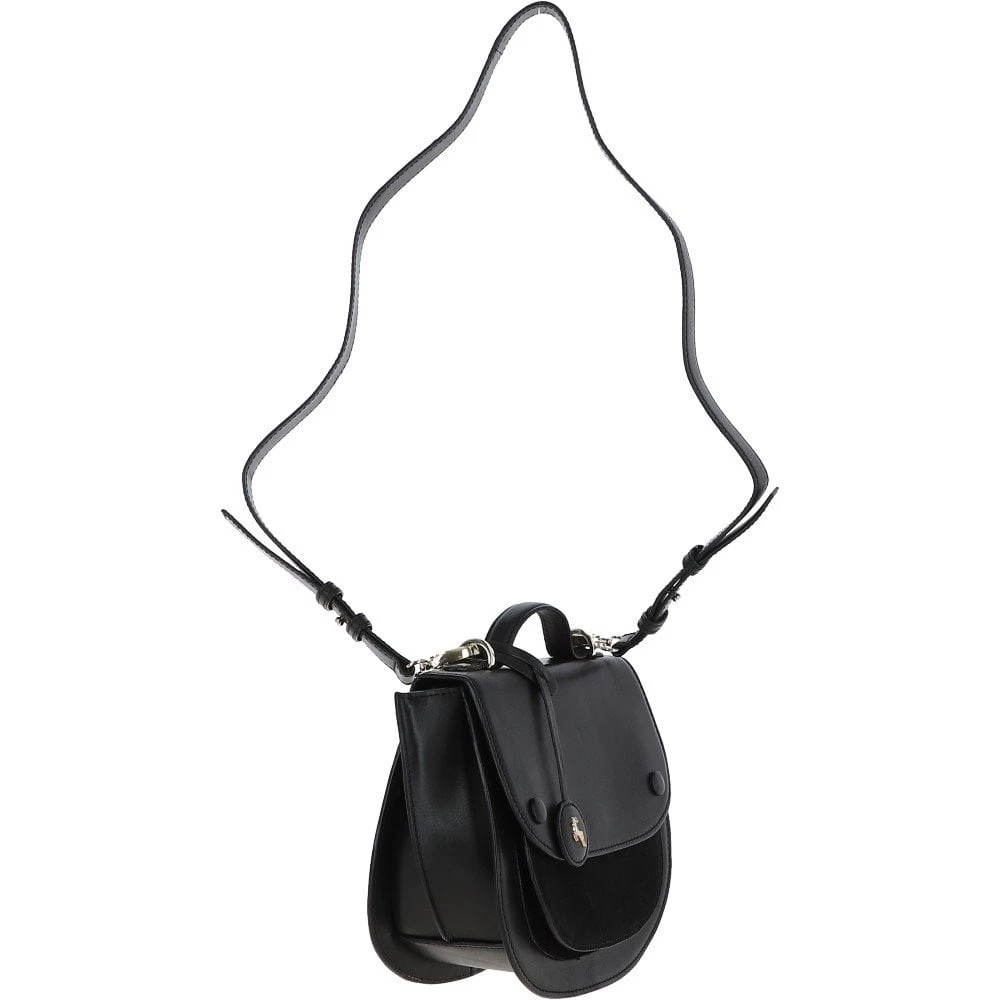 Cambridge Style Saddlebag Black: Dotty - Image 4