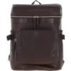 Classic Leather Laptop Rucksack Brandy: Q-45