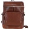 Classic Leather Laptop Rucksack Chestnut: Q-45