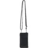 Ladies Leather Phonebag/Purse Black: T-80