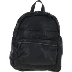 Large Vintage Leather Backpack Black –RUBEN