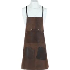 Leather Apron Brown: Apron 3