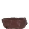Leather Bum Bag Brandy: ERWIN