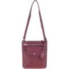 Leather Crossbody Bag Bordeaux: CB-5
