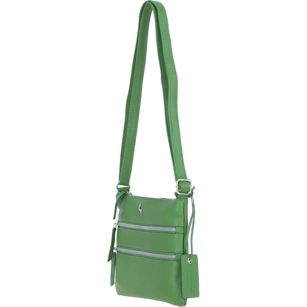 Leather Crossbody Bag Fern: Ayr - Image 2