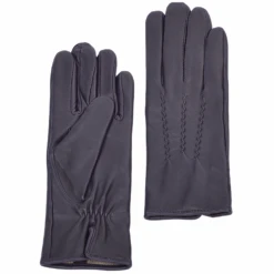 Leather Gloves Purple : 401