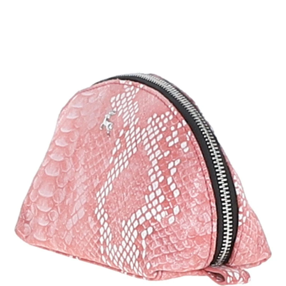 Leather Make-Up Bag Pink : PHILIPPA - Image 2