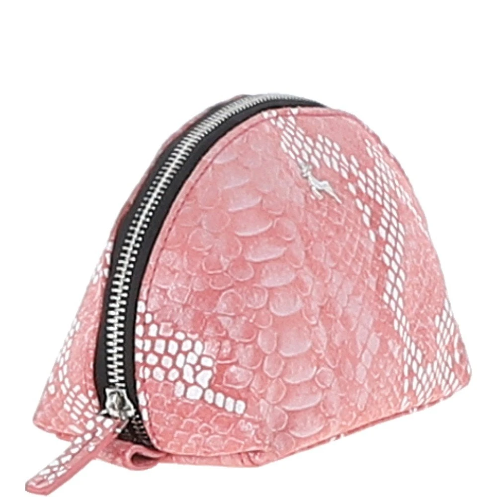 Leather Make-Up Bag Pink : PHILIPPA - Image 4