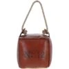Leather No.12 Door Stopper Brown: KI-027