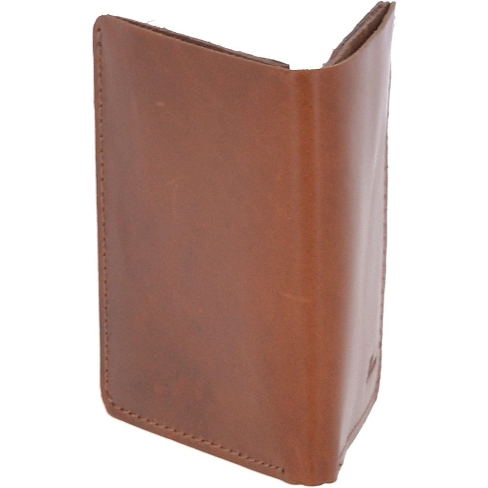 Leather Oily Hunter 6 Card Wallet Chestnut : 1886 - Image 4