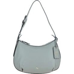 Leather Shoulder Bag Sage: 64732
