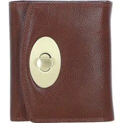 Leather Small Purse Tan: M-99