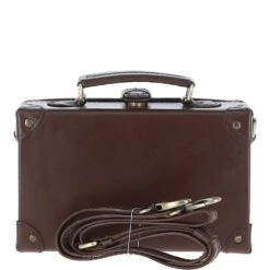 Leather Trinket Box Brown: VIN-11