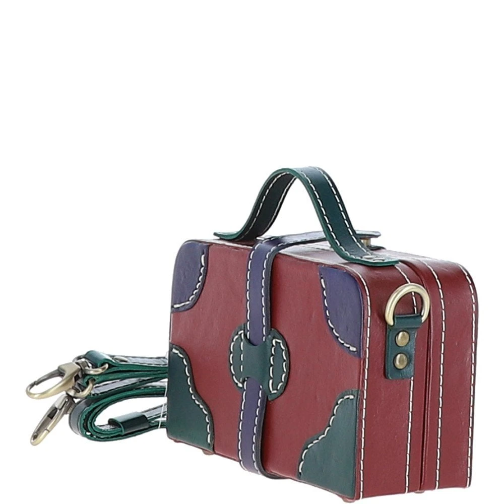 Leather Trinket Box Red: VIN-7 - Image 3