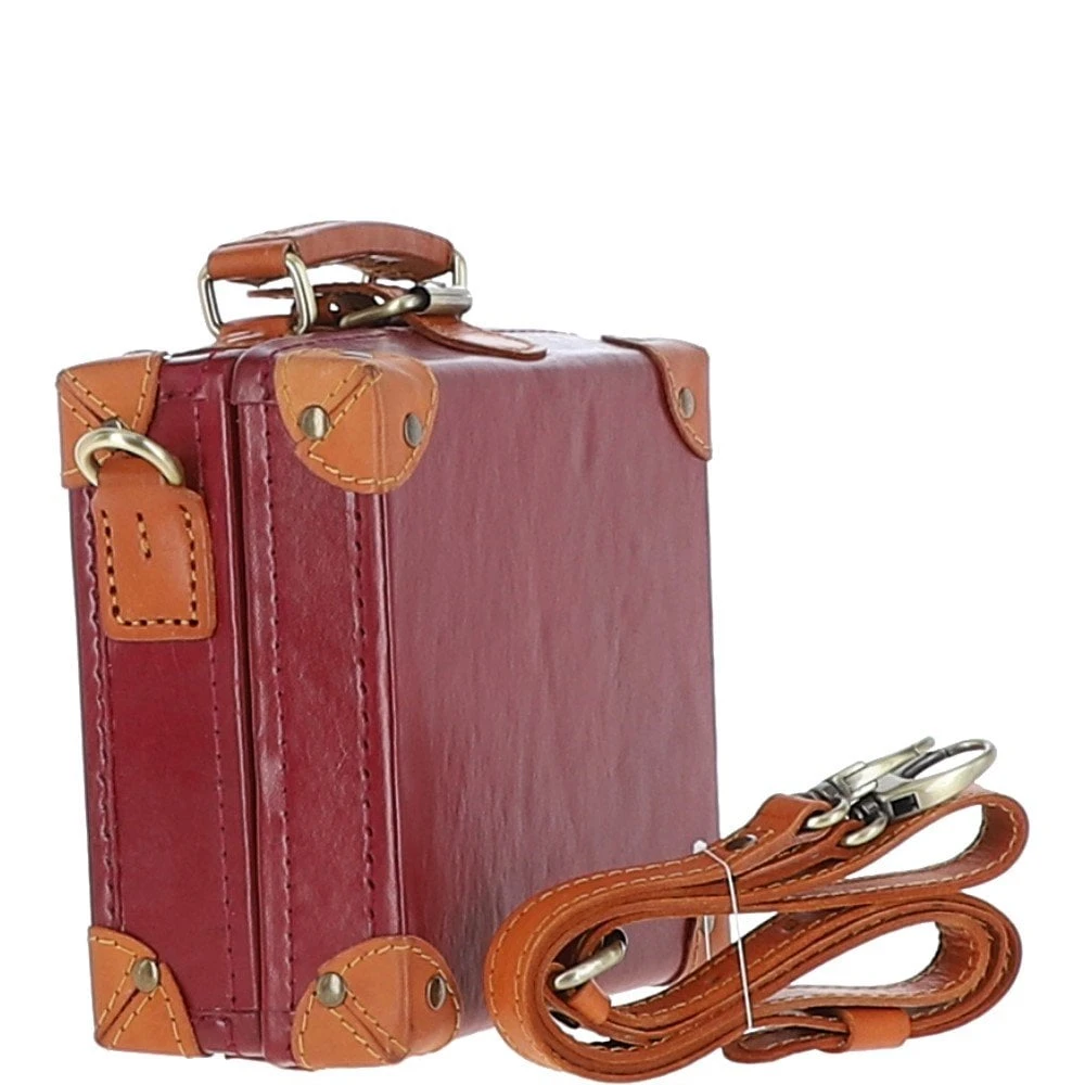 Leather Trinket Box Red: VIN-8 - Image 5