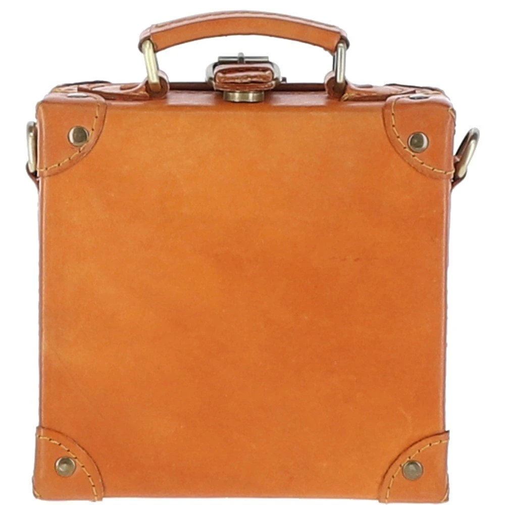 Leather Trinket Box Tan: VIN-8 - Image 4