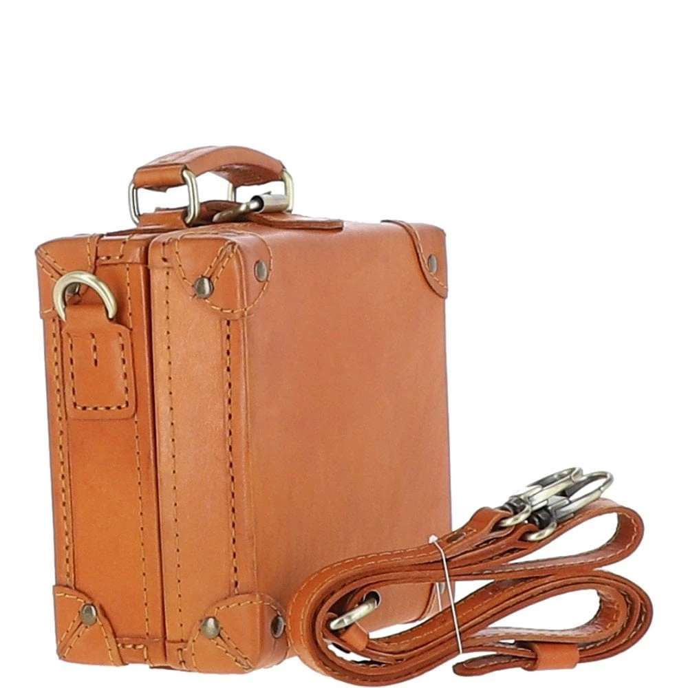 Leather Trinket Box Tan: VIN-8 - Image 5