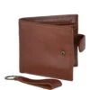 Leather Wallet And Keyring Gift Set Chestnut : GS-1287
