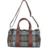 Leather X Harris Tweed Doctor Holdall Tan/Mcload: TW-46-02-TM