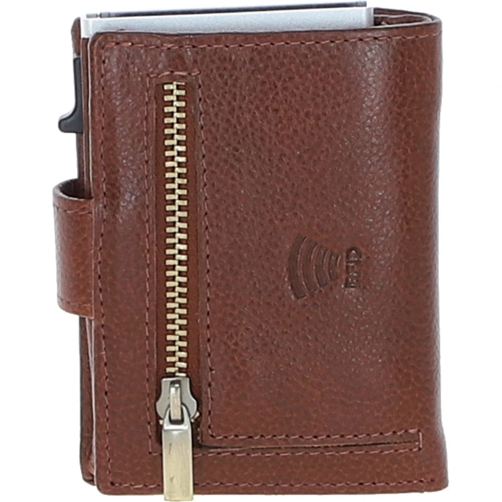 Leather X Harris Tweed RFID Secure Wallet Tan/Watch: TW-16-04-TW - Image 3