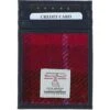 Leather X Harris Tweed Stylish Flat Card Holder Navy/Pink: TW-52-06-NP