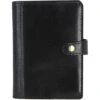 Luxury Leather A4 Notebook - Refillable & Handcrafted Cover Black: LF-113