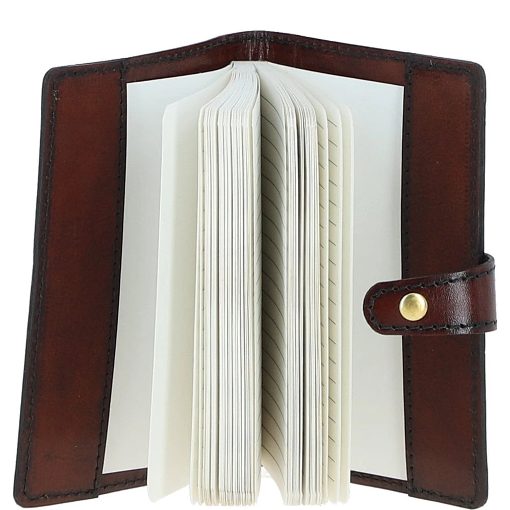 Luxury Leather A4 Notebook - Refillable & Handcrafted Cover Chestnut: LF-113 - Image 2