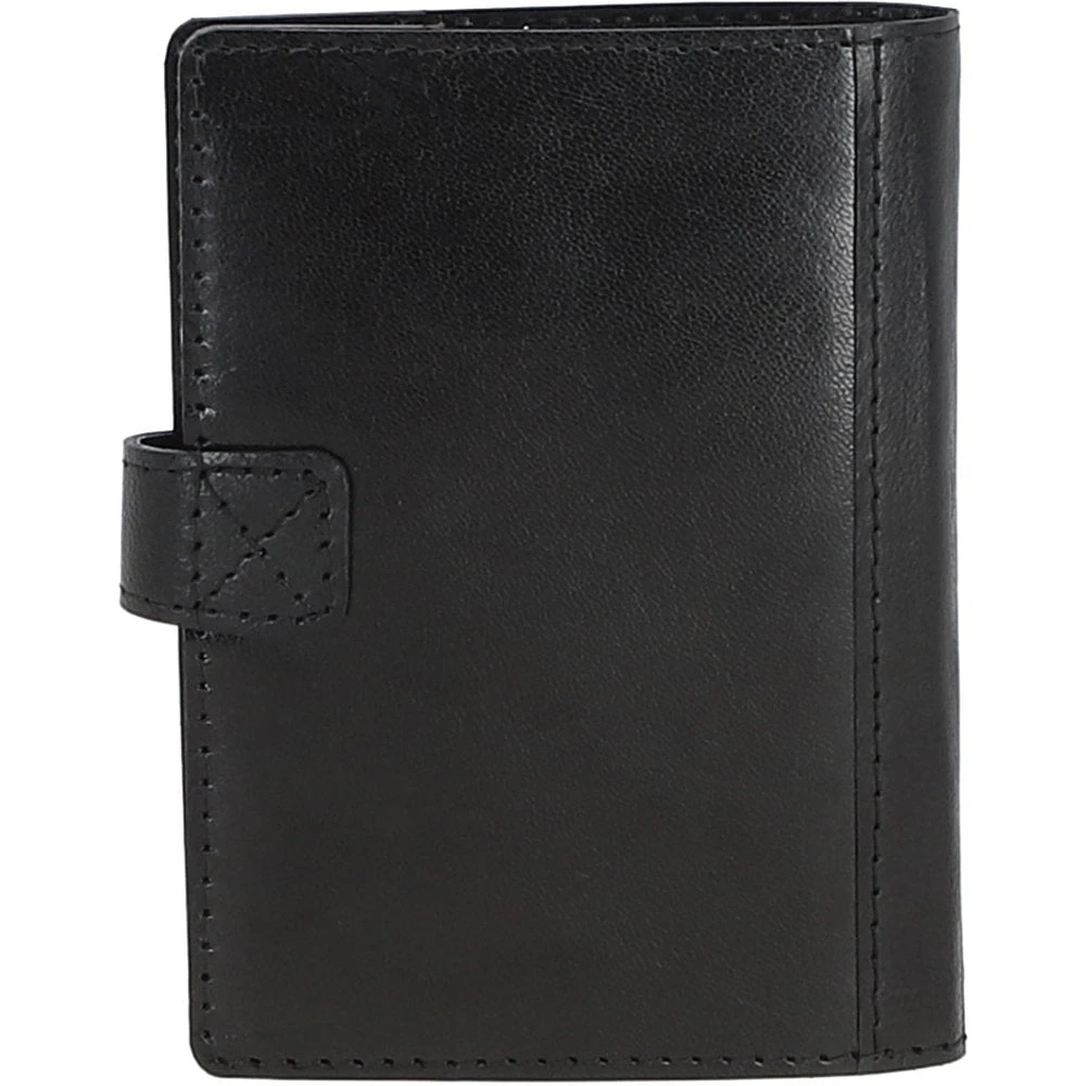 Luxury Leather A6 Notebook - Refillable & Handcrafted Cover Black: LF-111 - Image 2