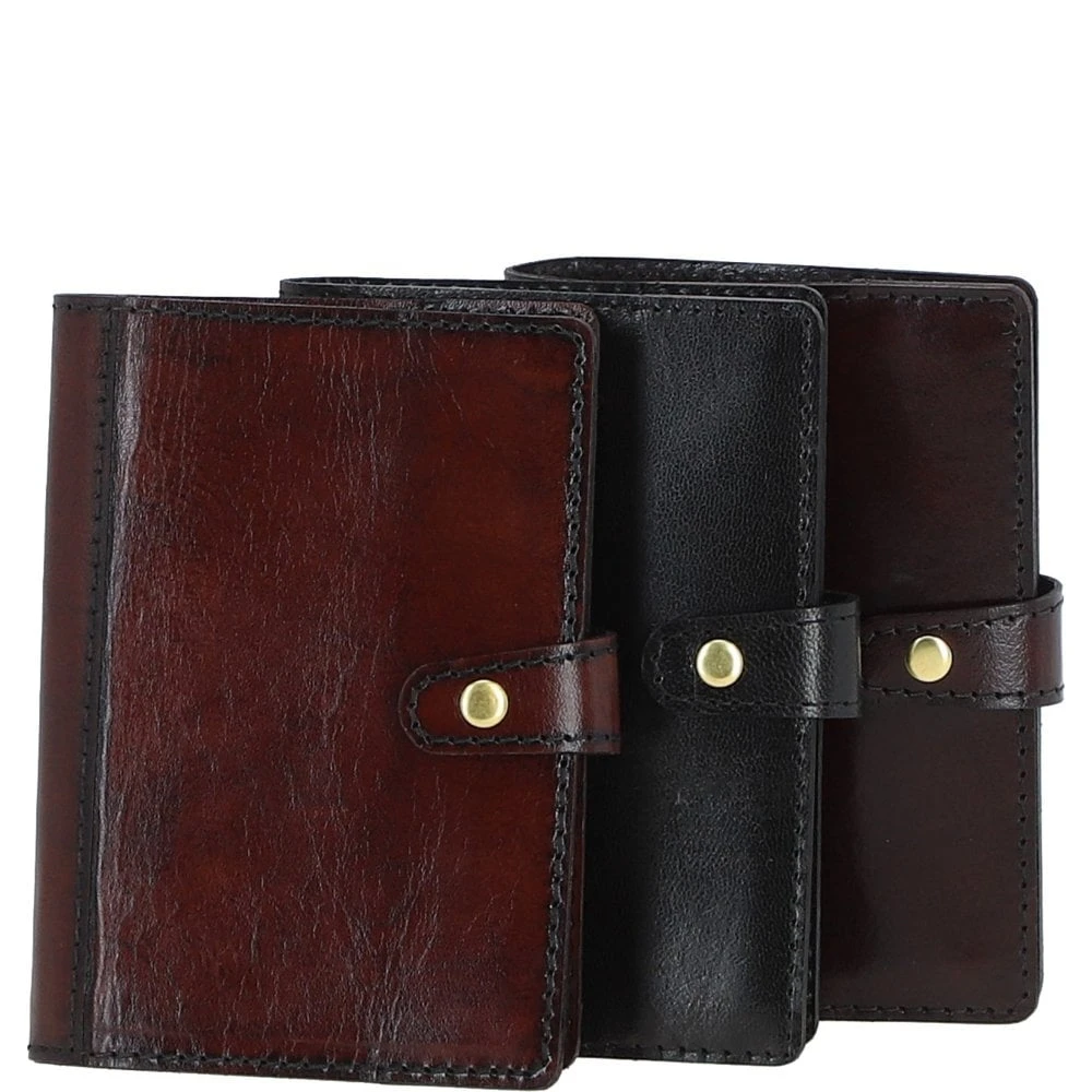 Luxury Leather A6 Notebook - Refillable & Handcrafted Cover Black: LF-111 - Image 4