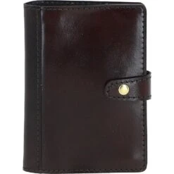 Luxury Leather A6 Notebook - Refillable & Handcrafted Cover Brown: LF-111