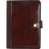 Luxury Leather A6 Notebook - Refillable & Handcrafted Cover Chestnut: LF-111