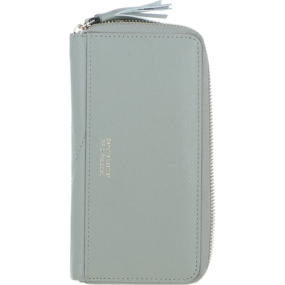 Luxury Leather RFID-Protected Purse Sage: 32049 - Image 4