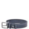 Mens Leather Belt Navy: AB-02