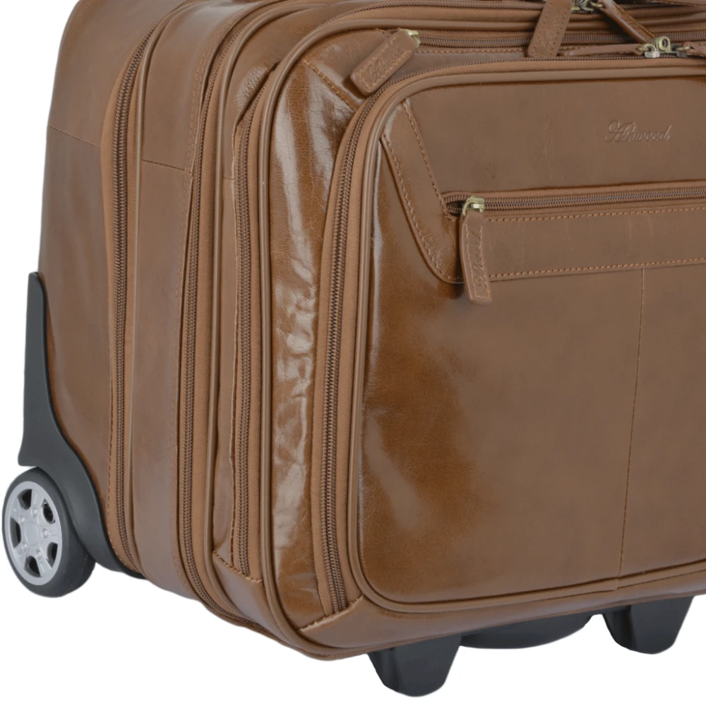 Quad Section Business Weekend Trolley Chestnut : 89151 - Image 5