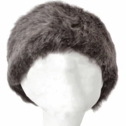 Sheepskin Leather Headband Brown/brissa : Kinona