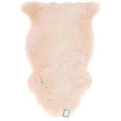 Single Australian Sheepskin Rug Blush