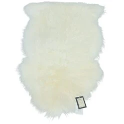 Single Australian Sheepskin Rug Ivory