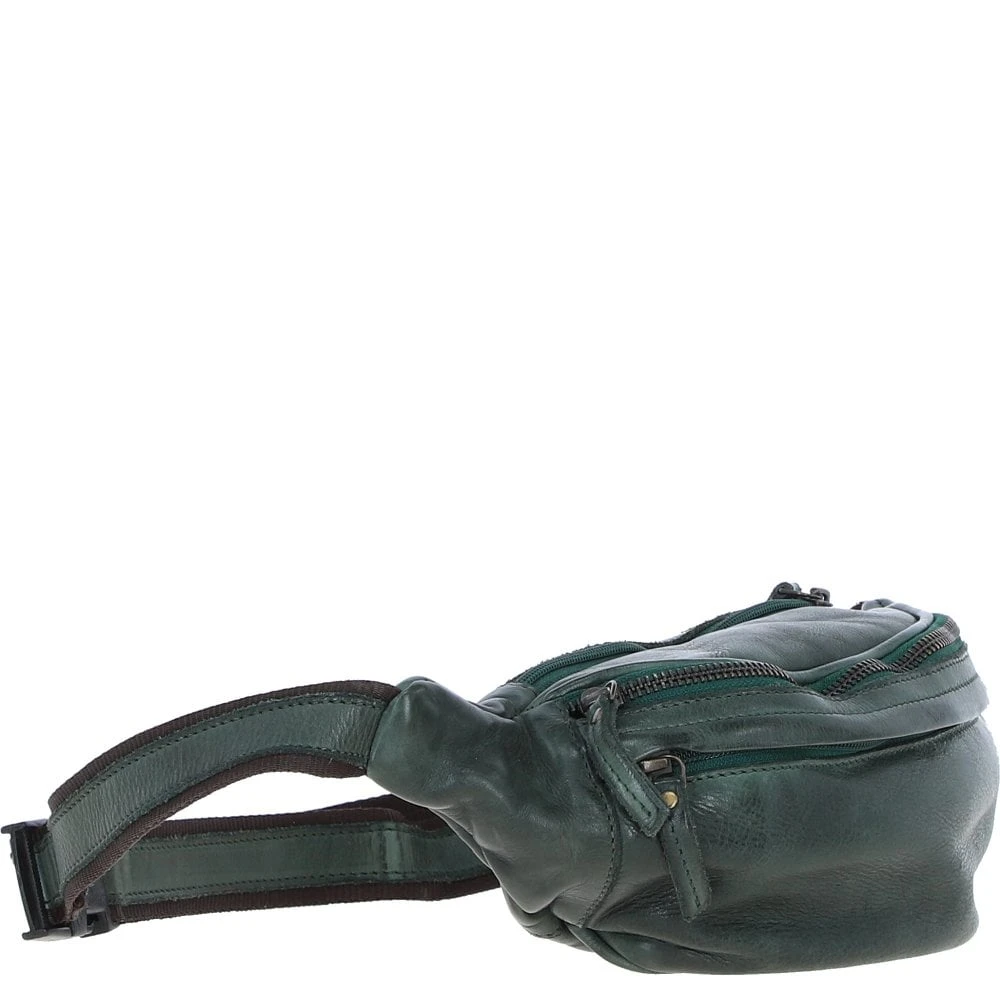 Unisex Bum Bag Green: D-102 - Image 4