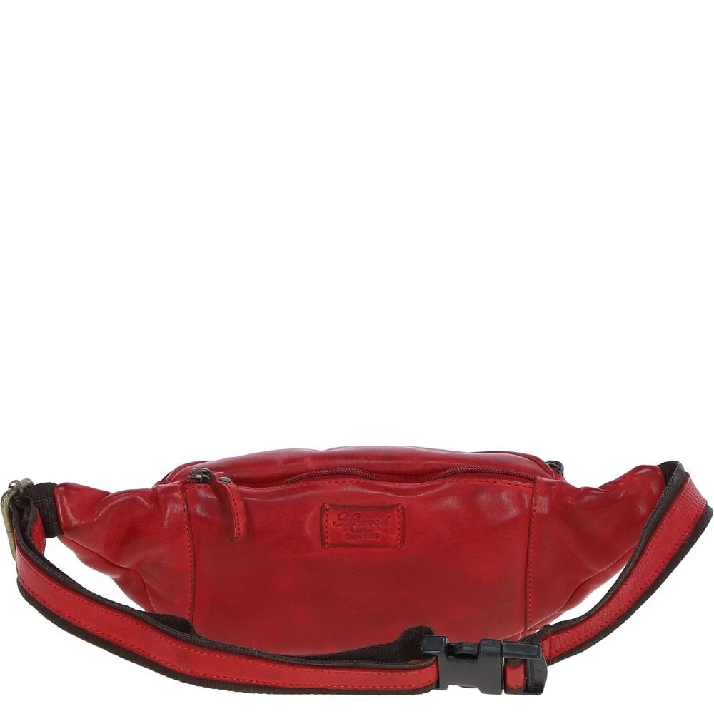 Unisex Bum Bag Red: D-102 - Image 3