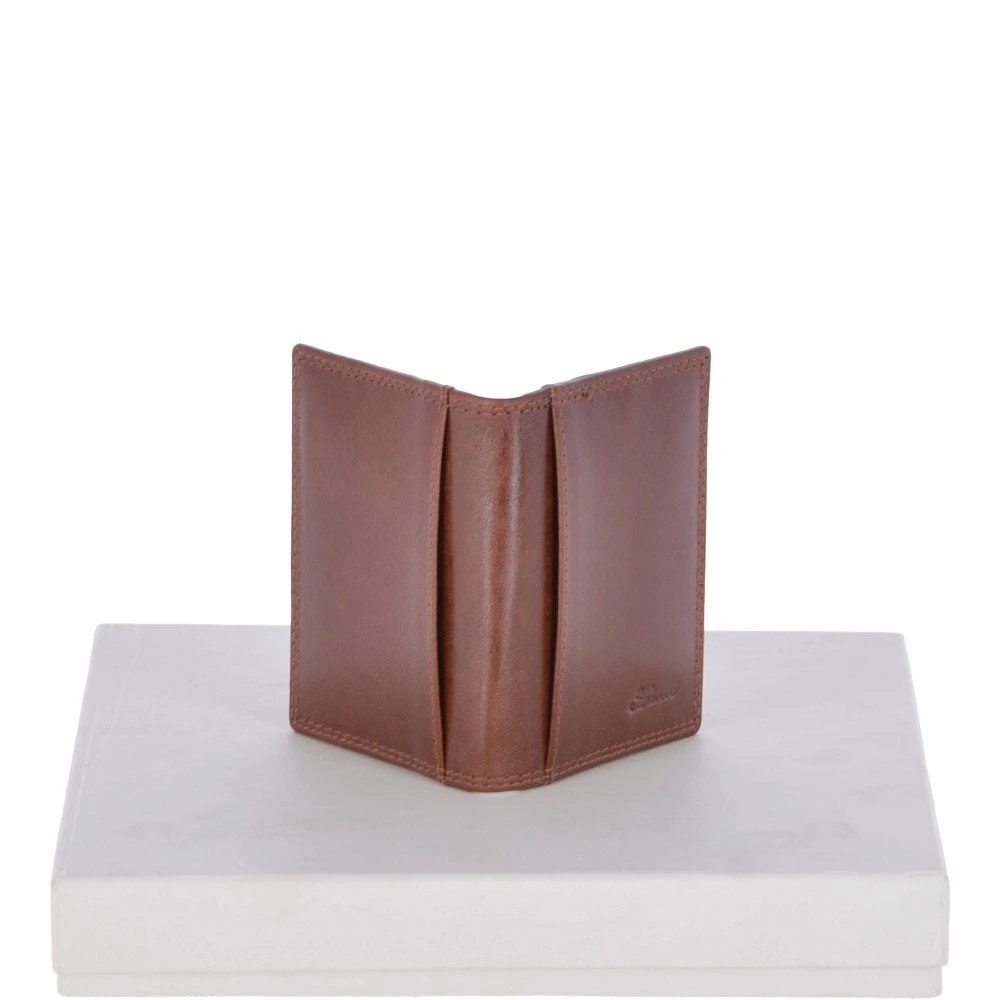 Vegetable Tanned 8 Card Holder Wallet Tan : 1290-VT - Image 3