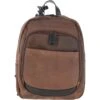 Vegetable Tanned Leather Backpack Oily Brown : 11319