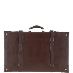 Vintage Leather Trunk Brown: VIN-18