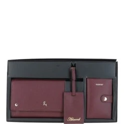 Woman's Gift TRAVEL SET Burgandy