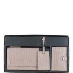 Woman's Gift TRAVEL SET Mushroom Croc