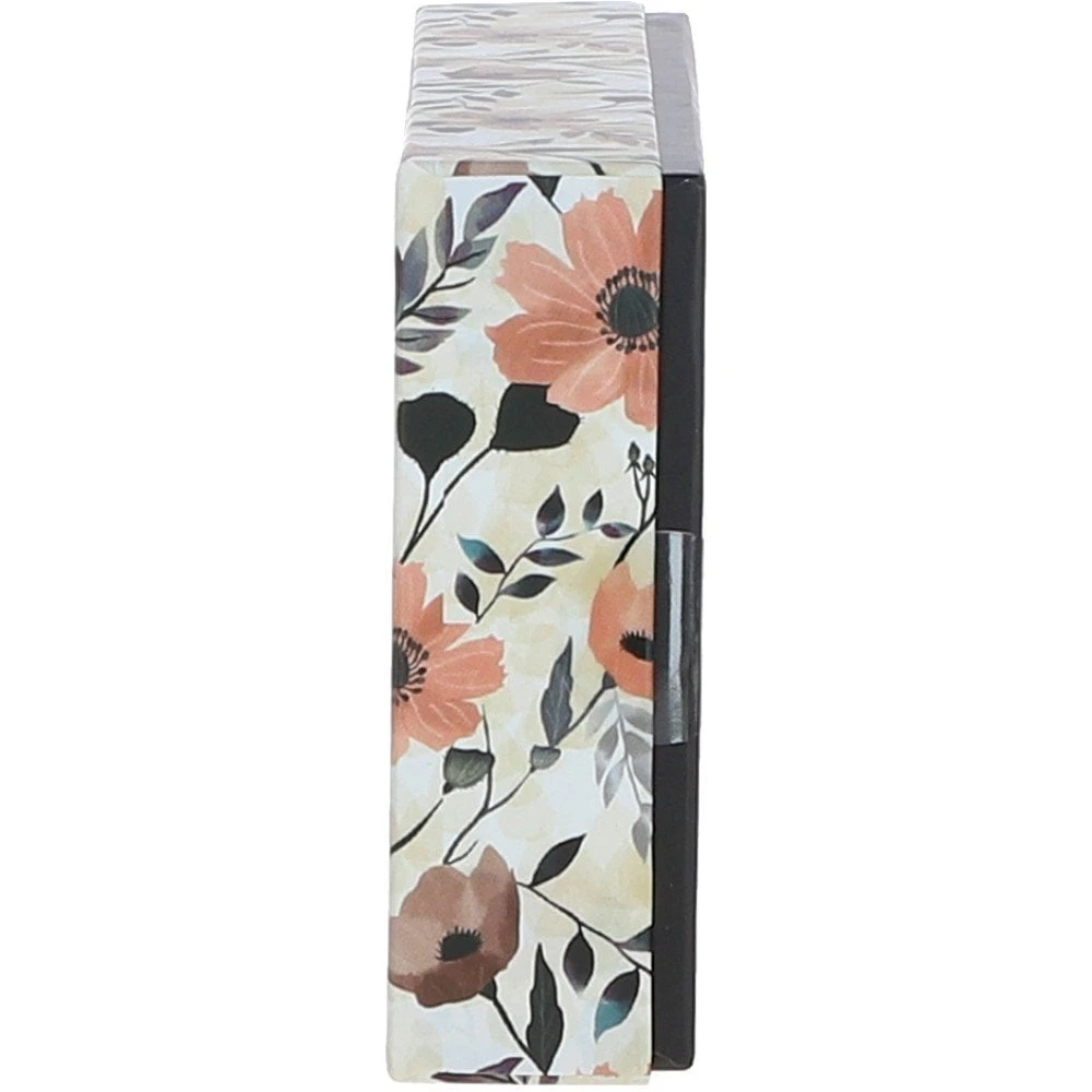 Womens Croc 7 Card Large Leather Purse Black: C-05 - Image 3