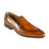 Men's Leather Slip-on Shoe Tan: LC MILAN