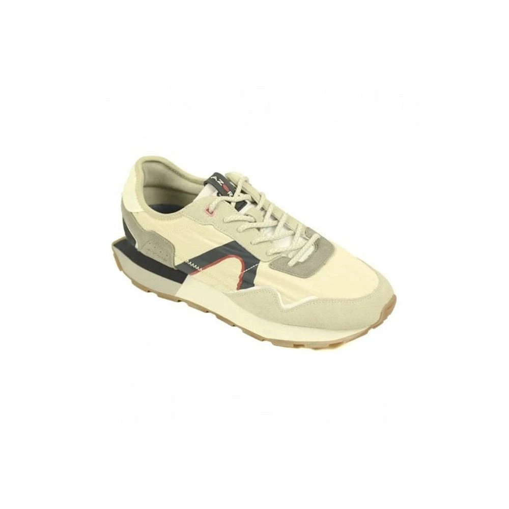 Men's Retro Trainers Grey/Navy: LC SLATE