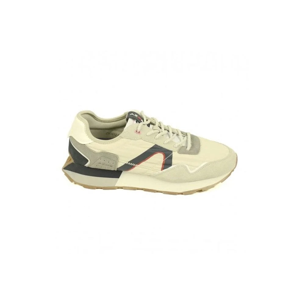 Men's Retro Trainers Grey/Navy: LC SLATE - Image 3