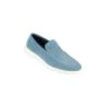 Men's Suede Versatile Loafer Light Blue: LC SAVONA